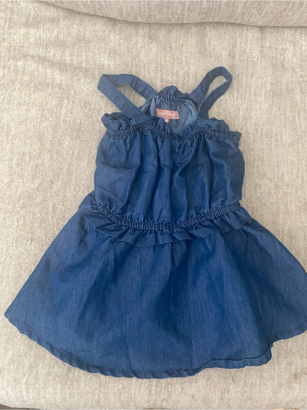 BCBGirls Dark Blue Denim Sundress